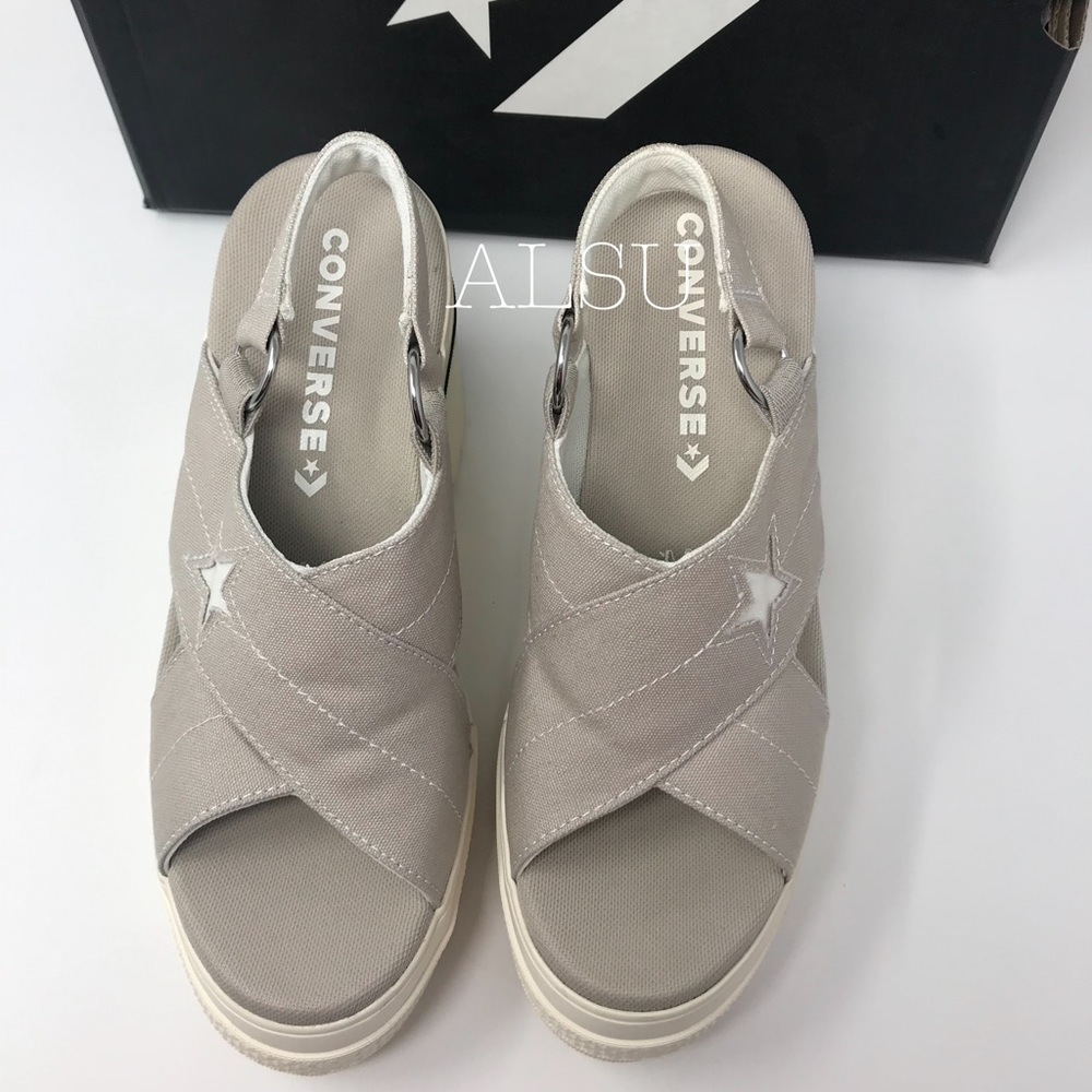 Converse One Star Herl Sandal Papyrus W AUTHENTIC - Picture 7 of 8
